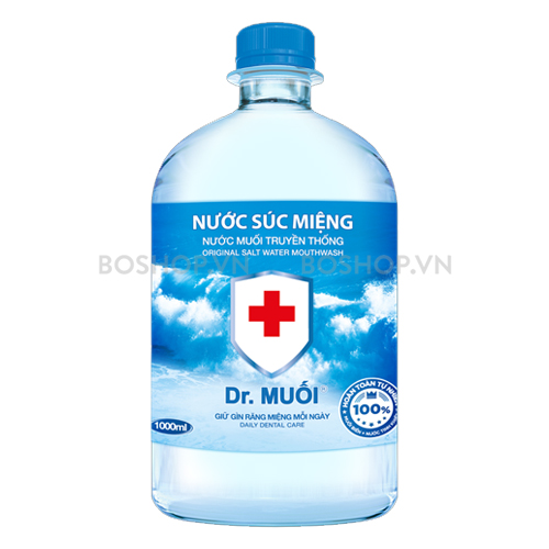 Nước Súc Miệng Dr. Muối Truyền Thống 1000ml