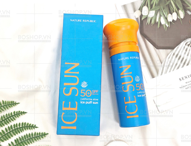 Nature Republic Ice Sun Puff SPF 50+