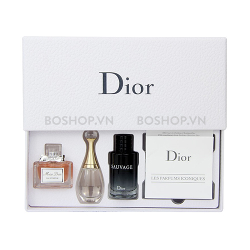 Set Nước Hoa Dior Mini 4 chai 5ml chai  vỏ hộp trái tim SHOP HÀNG NHẬT  SANAKYO