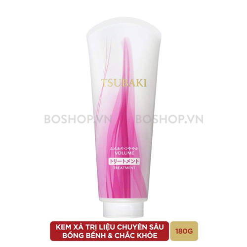 Kem Xả Cho Tóc Mỏng Tsubaki Volume Treatment 180g