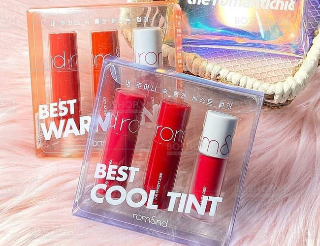 12 - Nước hoa, mỹ phẩm: Set 3 Cây Son Mini Romand Best Cool Tint 5ee1dde9d6a0a-set-3-cay-son-mini-romand-best-tint-edition-boshop-6