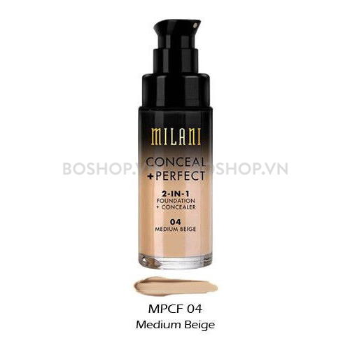 Kem Nền Che Khuyết Điểm Milani Conceal Perfect 2-in-1 04