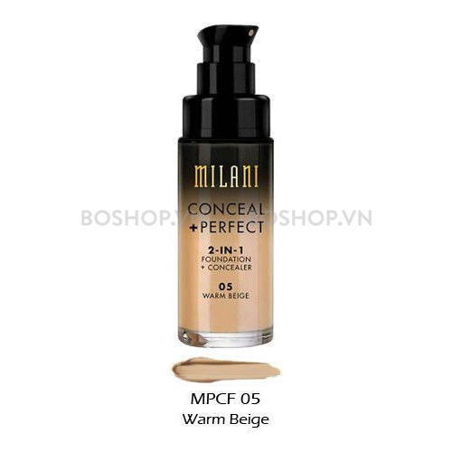 Kem Nền Che Khuyết Điểm Milani Conceal Perfect 2-in-1 05