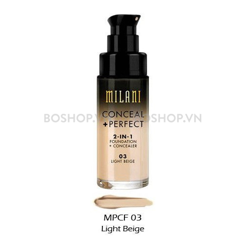 Kem Nền Che Khuyết Điểm Milani Conceal Perfect 2-in-1 03