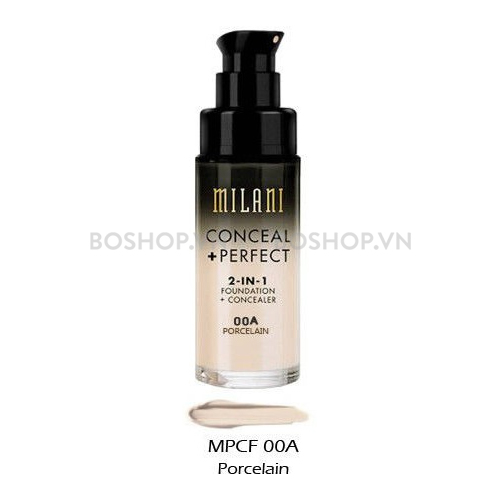 Kem Nền Che Khuyết Điểm Milani Conceal Perfect 2-in-1 00A