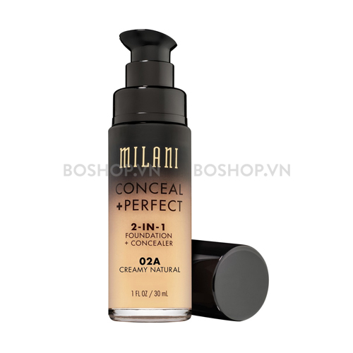 Kem Nền Che Khuyết Điểm Milani Conceal Perfect 2-in-1 02A