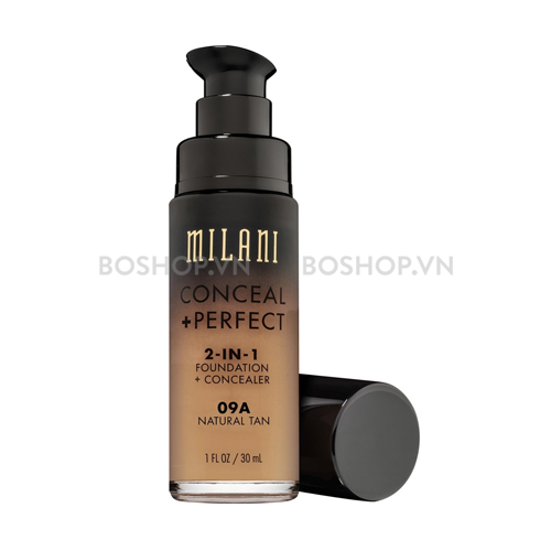 Kem Nền Che Khuyết Điểm Milani Conceal Perfect 2-in-1 09A