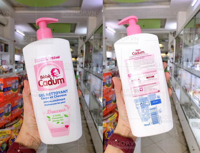 Cadum Bebe Gel Nettoyant 750ml