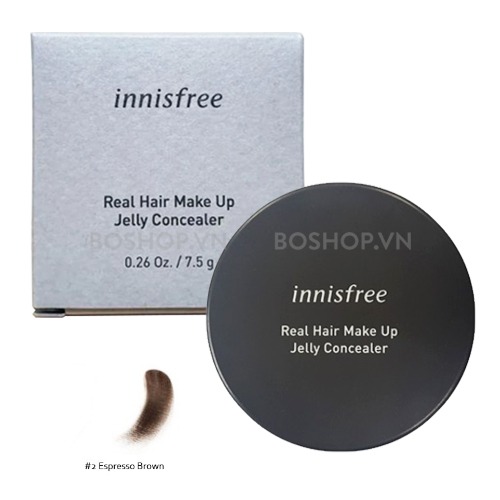 Che Khuyết Điểm Chân Tóc Innisfree Jelly Concealer 02 Espresso Brown