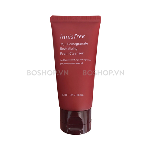 Sữa Rửa Mặt Innisfree Jeju Pomegranate Revitalizing 80ml