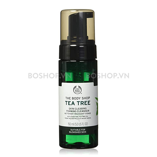 Bọt Rửa Mặt The Body Shop Tea Tree Skin Clearing 150ml