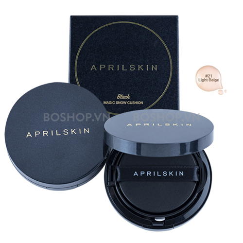 Phấn Nước Aprilskin Black Magic Snow Cushion Galaxy Edition #21