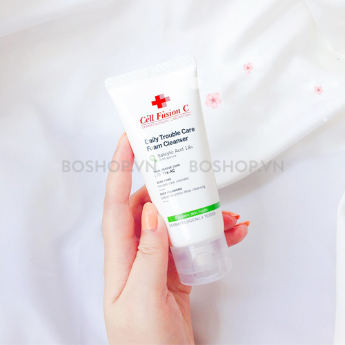 Cell Fusion C Daily Trouble Care Foam Cleanser