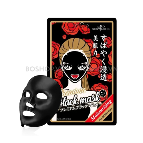 Mặt Nạ Cấp Nước Và Dưỡng Ẩm Da SEXYLOOK Black Mask 28ml