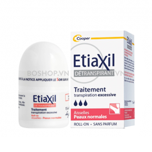 Lăn Khử Mùi Trị Hôi Nách Cho Da Thường Etiaxil Détranspirant 15ml