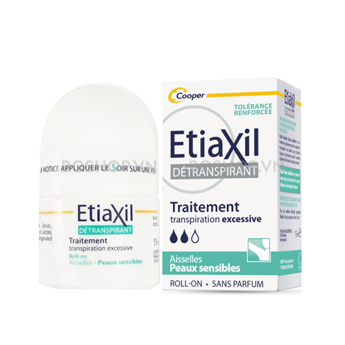 Lăn Khử Mùi Cho Da Nhạy Cảm Etiaxil Détranspirant 15ml