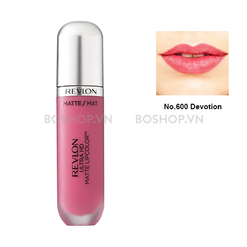 Son Kem Lì Revlon Ultra HD Matte Lipcolor No.600 Devotion