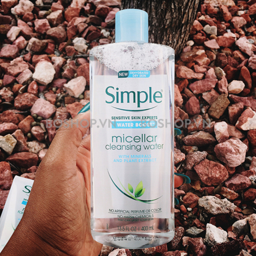 Simple Water Boost Micellar Cleansing Water 2