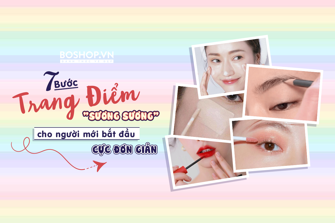 7 bước trang điểm 