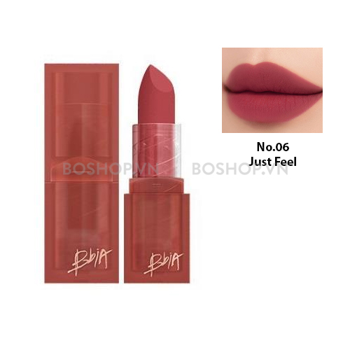 Son Thỏi Lì Bbia Last Powder Lipstick No.06 Just Feel