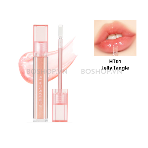 Son Tint Bóng Trong Suốt Black Rouge Half N Half Tangle Glow #HT01 Jelly Tangle