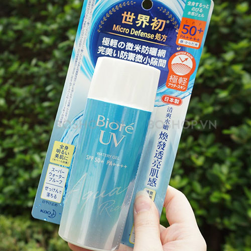 Bioré UV Watery Gel Aqua Rich Cool SPF 50+ PA++++ 