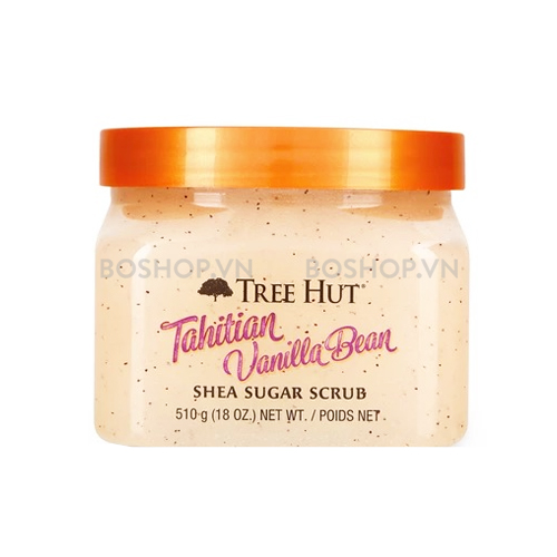 Tẩy Tế Bào Chết Body Tree Hut Tahitian Vanilla Bean Shea Sugar Scrub 510g