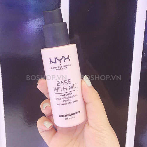 NYX Bare With Me Daily Moisturizing Primer SPF30