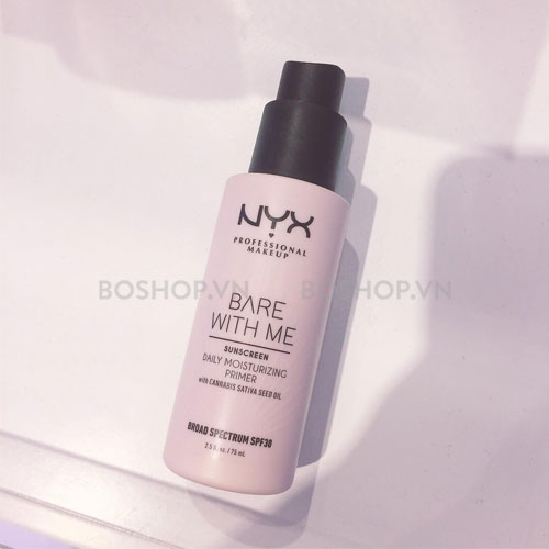 NYX Bare With Me Daily Moisturizing Primer SPF30