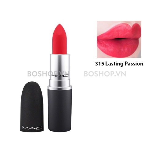 Son Thỏi Lì MAC Powder Kiss Lipstick 315 Lasting Passion