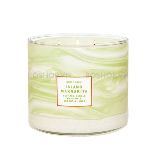 Nến Thơm Bath & Body Works White Barn Island Margarita 411g