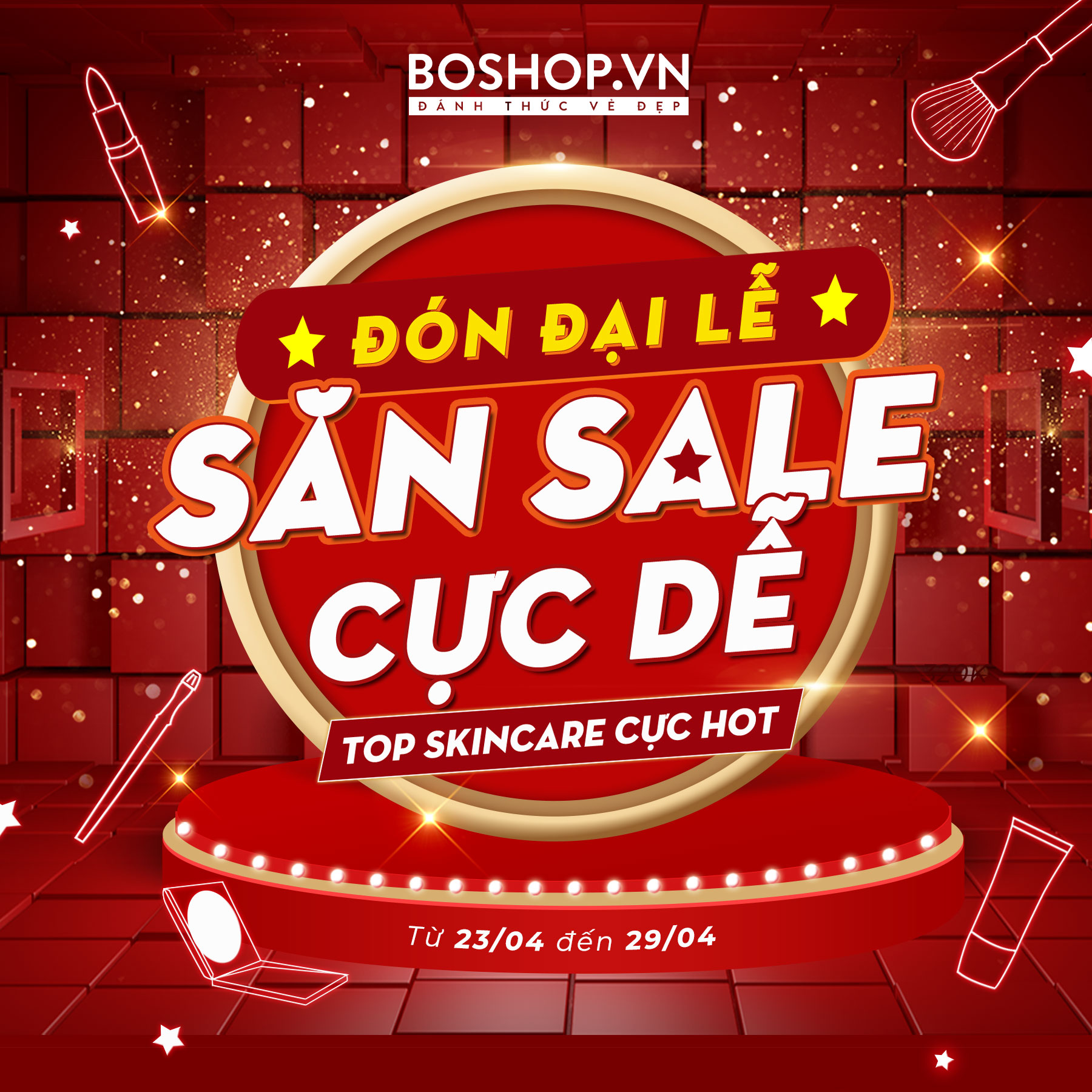 Boshop Deals: Sale Tưng Bừng - Mừng Đại Lễ 30/4 & 1/5