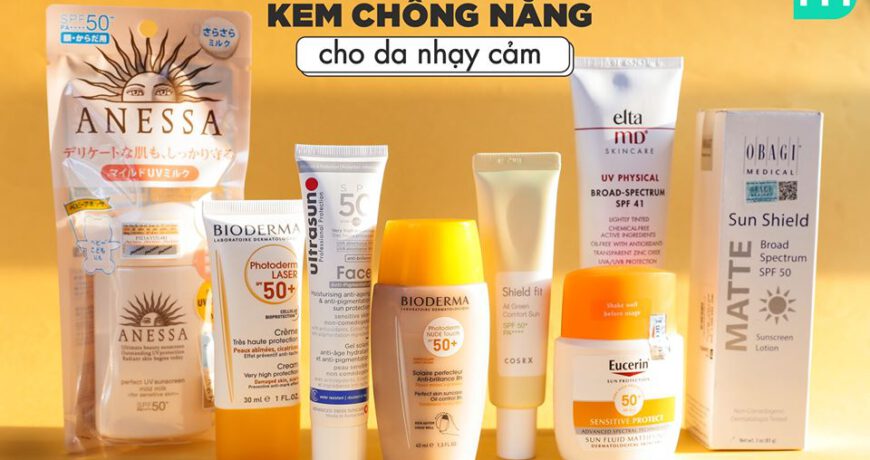 kem chống nắng cho da nhạy cảm 1