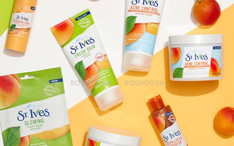 Tẩy da chết St.Ives Acne Control Apricot Scrub