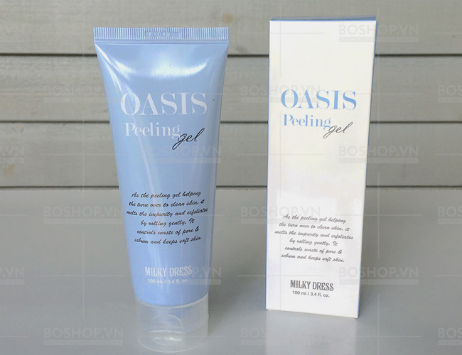 Tẩy tế bào chết Milky Dress Oasis Pelling Gel