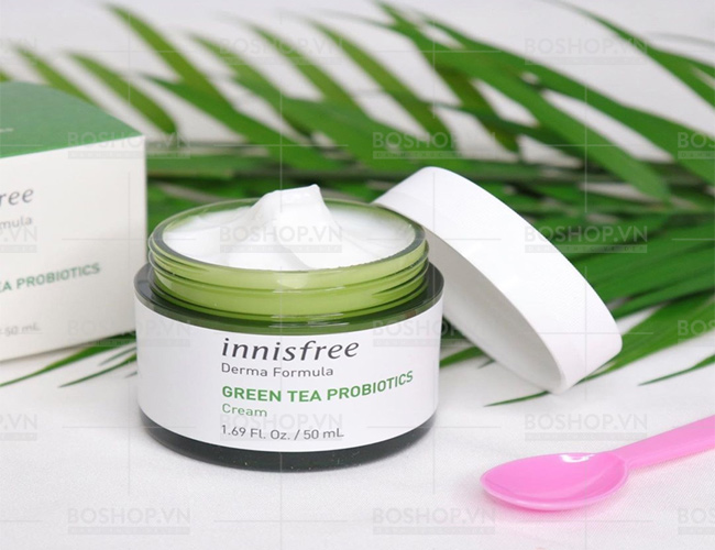 Kem Dưỡng Innisfree Derma Formula Green Tea Probiotics