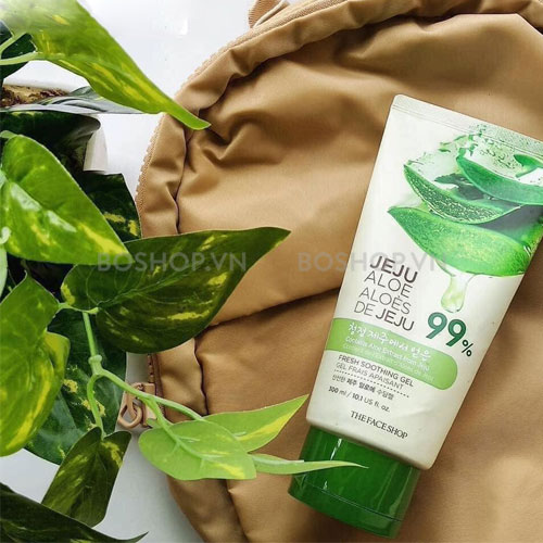 Gel dưỡng nha đam mát da The Face Shop Jeju Aloe Fresh Soothing Gel 300ml