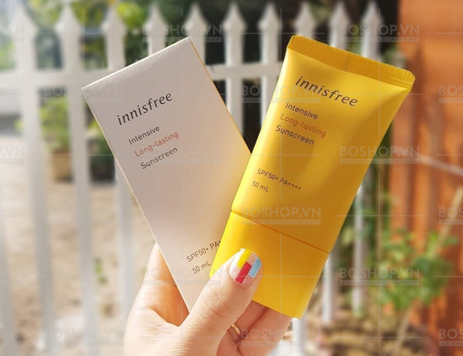 Kem chống nắng da dầu Innisfree Long Lasting 