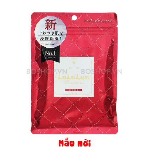 Mặt nạ giấy Lululun Precious Red 7 Miếng