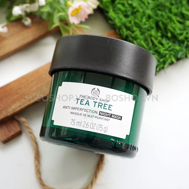 Mặt nạ ngủ The Body Shop Tea Tree Anti-Imperfection 75gr