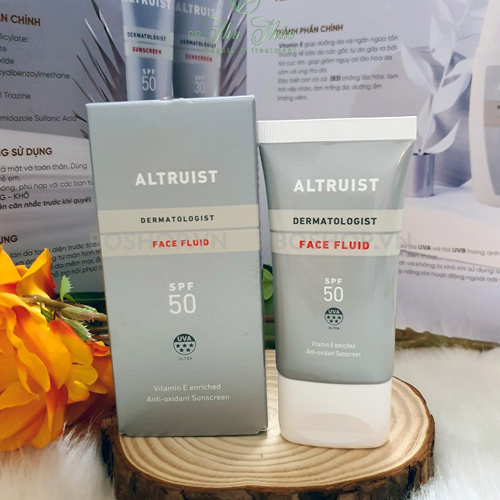  Altruist Dermatologist Sunscreen Face Fluid SPF50 3