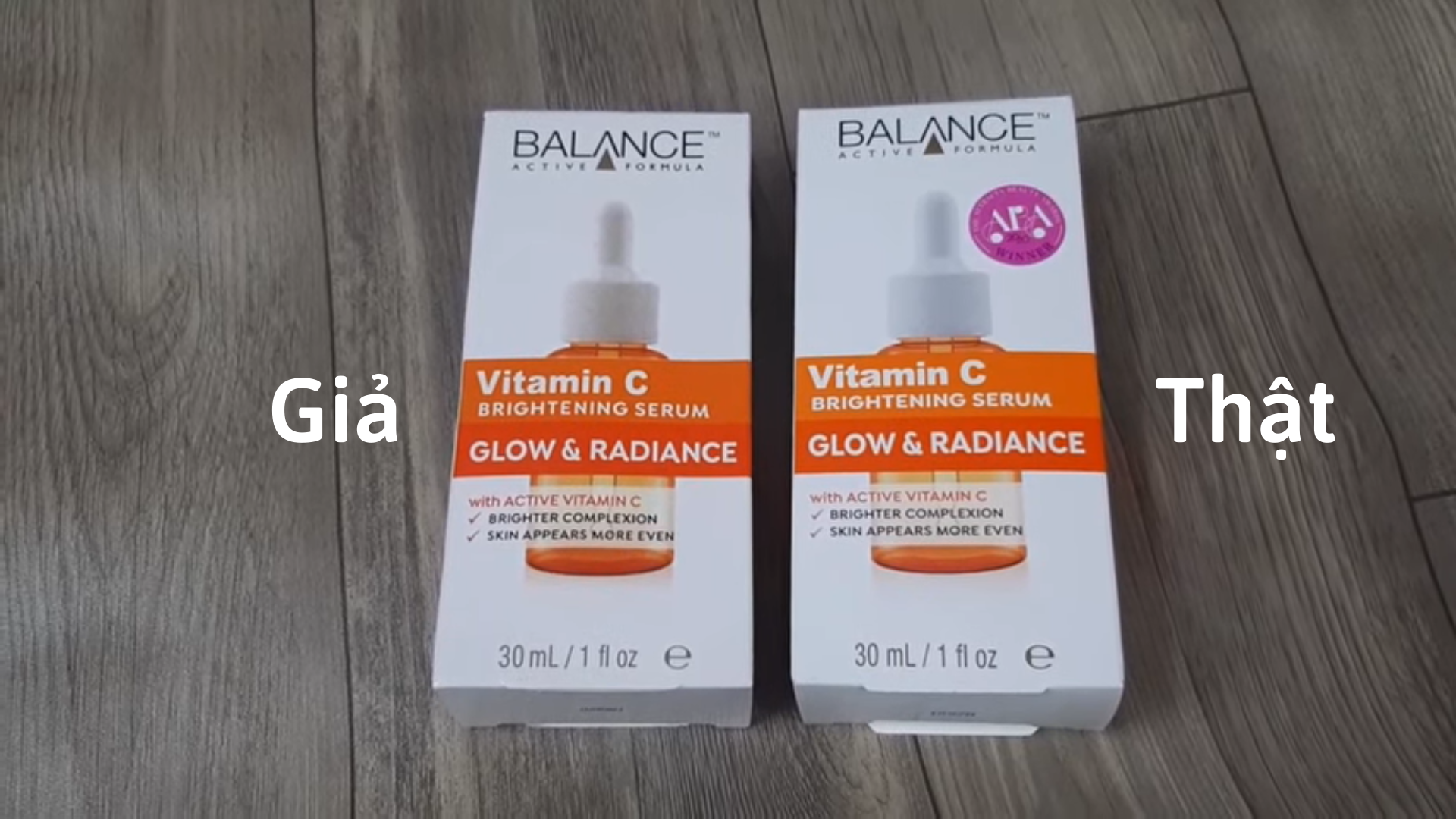 Balance Vitamin C Brightening Serum fake 7