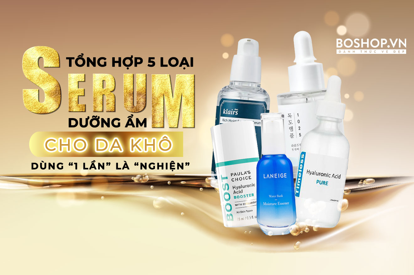 serum duong am cho da kho