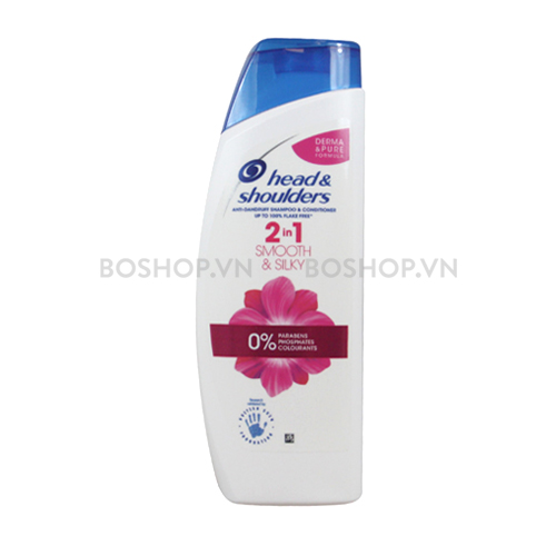 Mua Dầu Gội Head & Shoulders Derma & Pure Formula Smooth & Silky  Anti-Dandruff 2 in 1 Shampoo & Conditioner 450ml giá 125,000 trên 