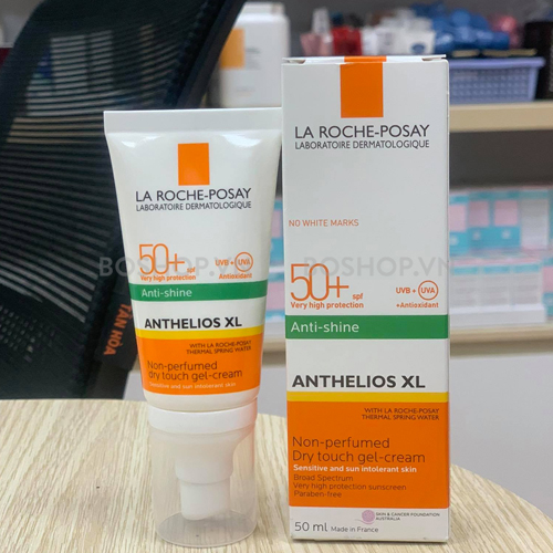 La Roche-Posay Anthelios Anti-Shine Gel-Cream Dry Touch Finish Mattifying Effect SPF 50+ PA++++