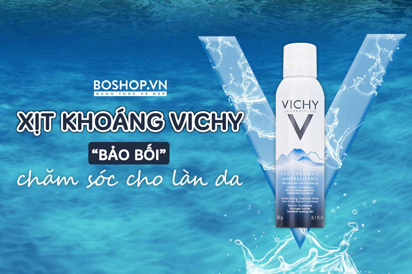 xịt khoáng vichy