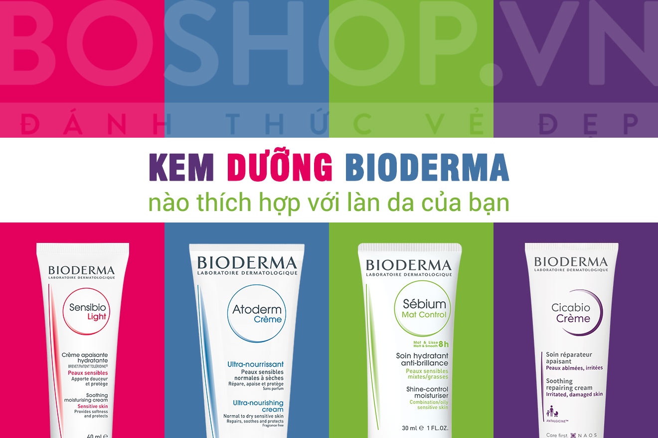 kem dưỡng bioderma