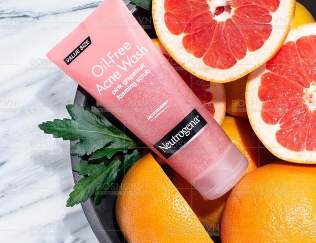 Neutrogena Oil-Free Acne Wash Pink Grapefruit Foaming Scrub