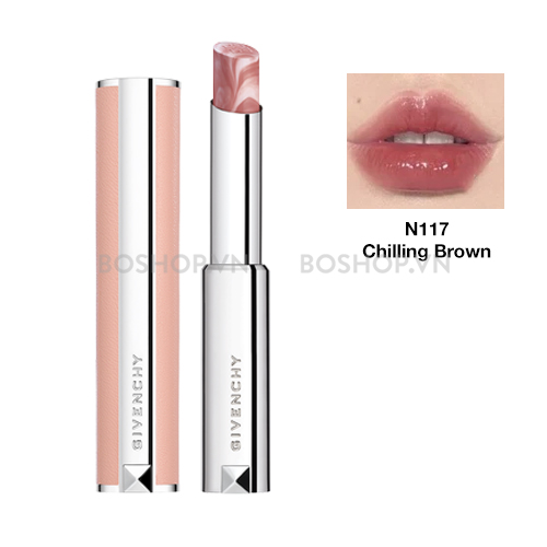 Mua Son Dưỡng Givenchy Rose Perfecto Lip Balm N117 Chilling Brown giá  630,000 trên 