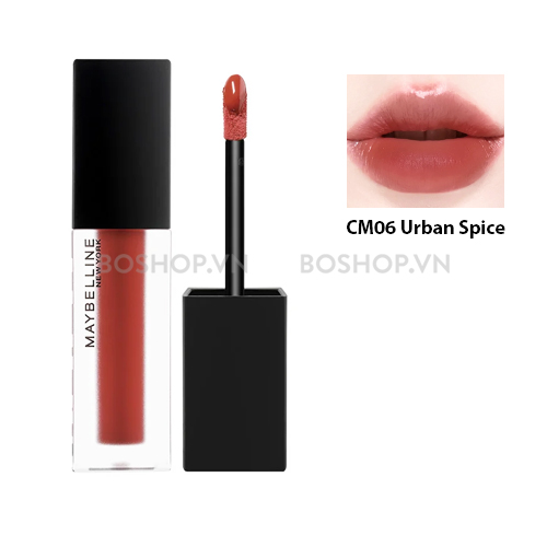 Son Kem Lì Maybelline Sensational Cushion Matte #CM06 Urban Spice